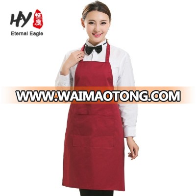 Custom printing textile 100% cotton long apron