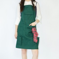 wholesale China fashion kitchen aprons customized logo cotton canvas apron cooking