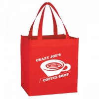 Logo customized ultrasonic Non Woven Tote Bag for Exhibition